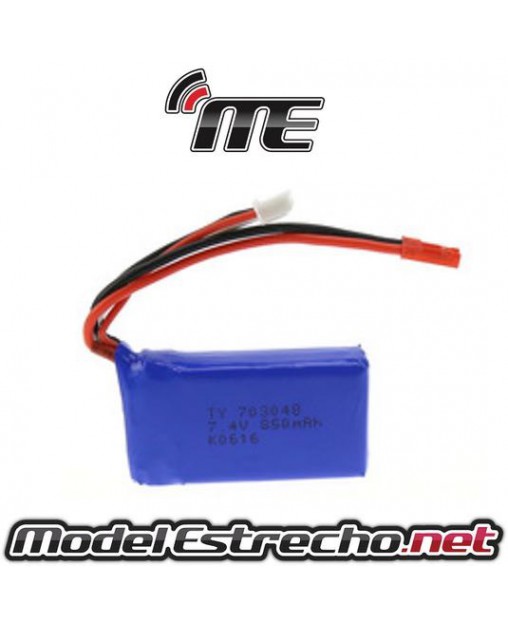 BATERIA 850mah 7,4v 2S1P LIPO BATERIA PACK
