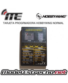 TARJETA PROGRAMADORA HOBBYWING NORMAL