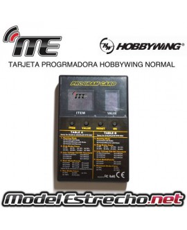 TARJETA PROGRAMADORA HOBBYWING NORMAL