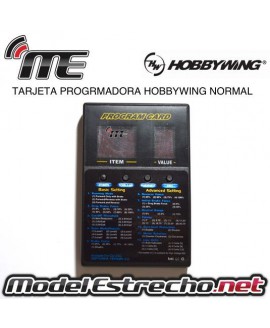 TARJETA PROGRAMADORA HOBBYWING NORMAL 5 MENU
