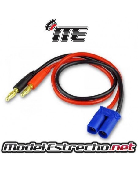 CABLE CARGA EC5 Y BANANA 4mm