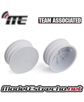 ASSOCIATED LLANTAS DELANTERA BLANCA 4WD 12mm 2.2 in 
