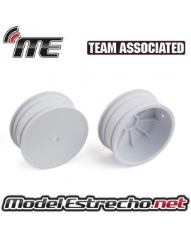 ASSOCIATED LLANTAS DELANTERA BLANCA 4WD 12mm 2.2 in 