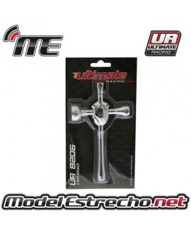 LLAVE BUJIA Y RUEDAS ULTIMATE 4 EN 1 (7/17/8/10MM)