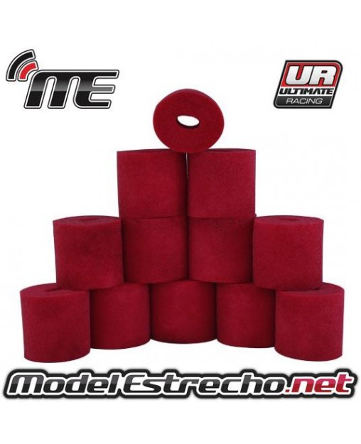 ESPUMA FILTRO ACEITADO MUGEN 6 / 7 / 7R (12 U,)