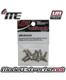 TORNILLO M4X10mm BOTON (10U.)