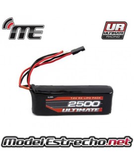 BATERIA LIPO LINEA RX 2500MAH 7.4V  ULTIMATE