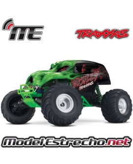 TRAXXAS SKULLY 1/10 TH MONSTER TRUCH RTR AZUL