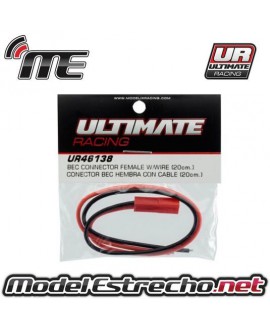 CONECTOR BEC HEMBRA CON CABLE 20 cm