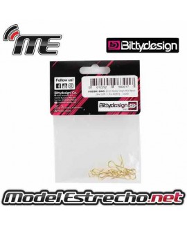 CLIPS CARROCERIA BITTYDESIGN DORADOS (8 U.)