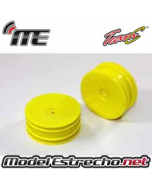 TEAM C LLANTA DEL. 1/10 AMARILLA