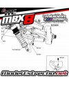 PASADOR INFERIOR AMORTIGUADOR MUGEN MBX8 ( 4U.)