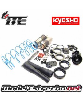 CASQUILLOS SOPORTE MANGUETA DELANTEROS INFERNO MP9 KYOSHO