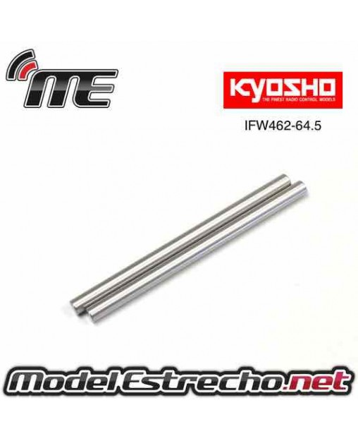 EJE DELANTERO 4X64.5mm KYOSHO INFERNO MP9 ( 2U. )