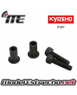 TORNILLOS & CASQUILLOS DE MANGUETA LARGOS KYOSHO INFERNO MP9