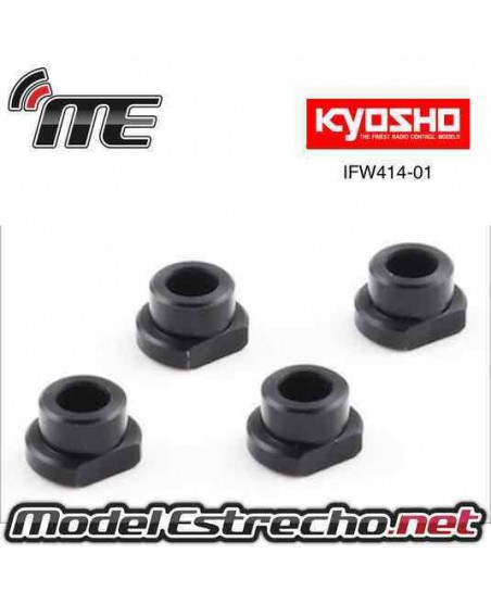 CASQUILLOS MAGUETAS DE DIRECCION TRASEROS ALUMINIO KYOSHO INFERNO MP9
