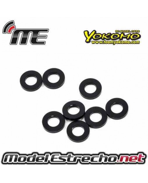 YOKOMO 3X6X1.0mm ALUMINIUM SHIM 