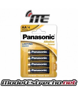 PILAS PANASONIC ALKALINE POWER AA 