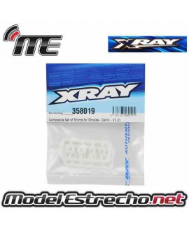XRAY ARANDELAS INTERNAS DELRIN AMORTIGUADOR V2 (2U.)