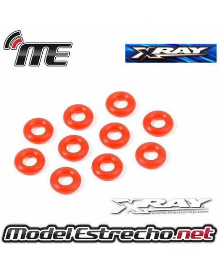 XRAY O-RING SILICONA 3.4X2 (10U.) 