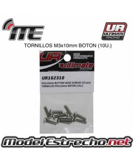 TORNILLOS SIG M3x8mm BOTON (10U.)