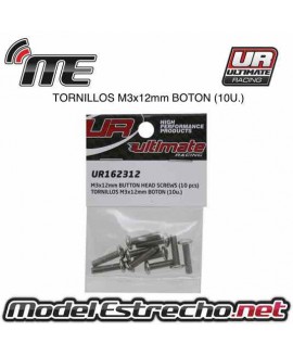 TORNILLOS SIG M3x12mm BOTON (10U.)