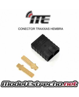 CONECTOR TRAXXAS MACHO (1u.)