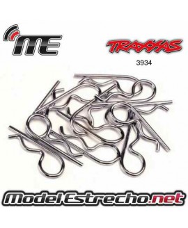 CLIPS CARROCERIA 1/8 TRAXXAS (10U.)