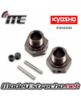 SOPORTE DELANTEROS KYOSHO INFERNO MP9 19 DEG ALUMINIO