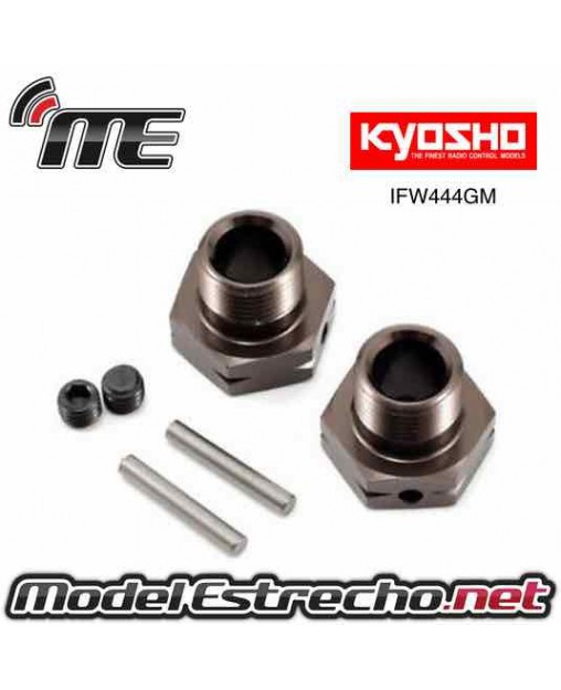 SOPORTE DELANTEROS KYOSHO INFERNO MP9 19 DEG ALUMINIO