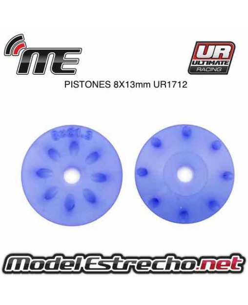 PISTONES AMORTIGUADOR ULTIMATE 1.3 mm x 8 AGUJEROS 