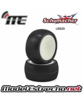 SCHUMACHER CACTUS 1/10 TRASERAS YELLOW PEGADAS