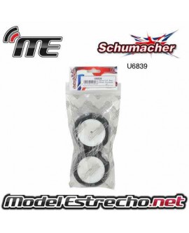 SCHUMACHER CACTUS 1/10 TRASERAS YELLOW PEGADAS