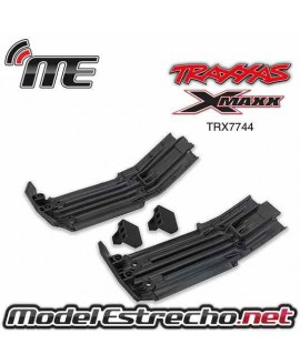 TRAXXAS SKIDPLATE FRONT (1) REAR (1) RUBBER IMPACT CUSHION
