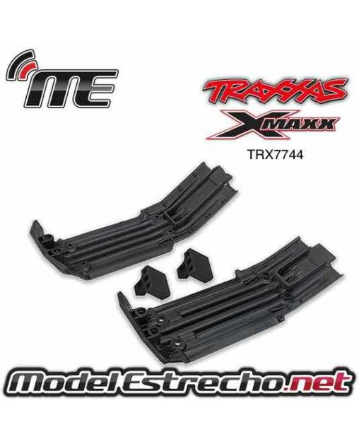 TRAXXAS SKIDPLATE FRONT (1) REAR (1) RUBBER IMPACT CUSHION
