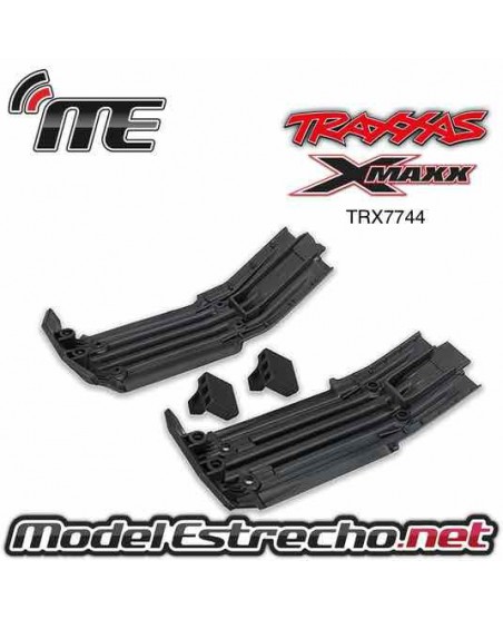 TRAXXAS SKIDPLATE FRONT (1) REAR (1) RUBBER IMPACT CUSHION