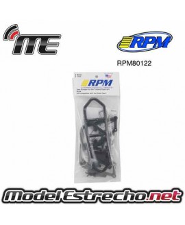 RPM REAR BUMPER FOR TRAXXAS SLASH 4x4 BLACK