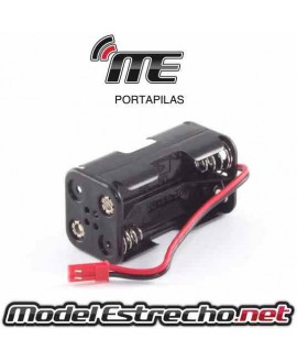 PORTAPILAS CON CONECTOR BEC