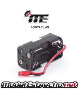 PORTAPILAS CON CONECTOR BEC