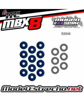 ARANDELAS FIFERENCIAL HT MUGEN MBX8