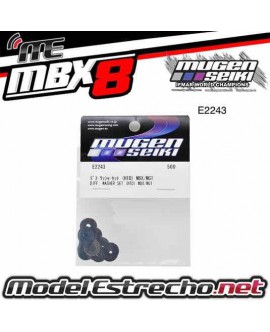 ARANDELAS FIFERENCIAL HT MUGEN MBX8