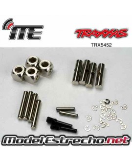 TRAXXAS U-joints, driveshaft (carrier (4) 4.5mm cross pin (4) 3mm cross pin (4) e-clips EREVO 2 VXL BRUSHLESS
