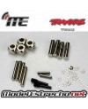 TRAXXAS U-joints, driveshaft (carrier (4) 4.5mm cross pin (4) 3mm cross pin (4) e-clips EREVO 2 VXL BRUSHLESS