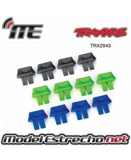 TRAXXAS INDICADOR DE BATERIAS VERDE, NEGRO Y AZUL.