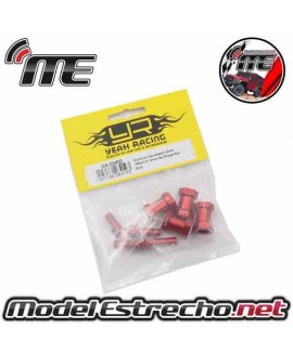 ADAPTADOR 20mm HEXAGONO 12mm EN ALUMINIO 