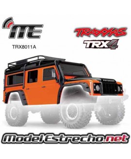 TRAXXAS CARROCERIA DEFENDER TRX-4 PINTADA ROJO