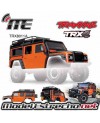 TRAXXAS CARROCERIA DEFENDER TRX-4 PINTADA ROJO