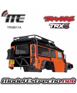 TRAXXAS CARROCERIA DEFENDER TRX-4 PINTADA ROJO