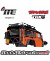 TRAXXAS CARROCERIA DEFENDER TRX-4 PINTADA ROJO