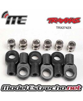 TRAXXAS ROD ENDS SHORT (6) HOLLOW BALIS
